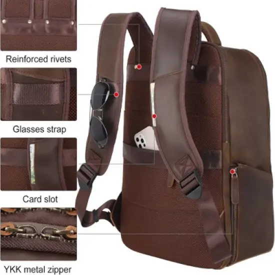 Summit Adventure Men Large Business Travel Weekender Backpack image {3}