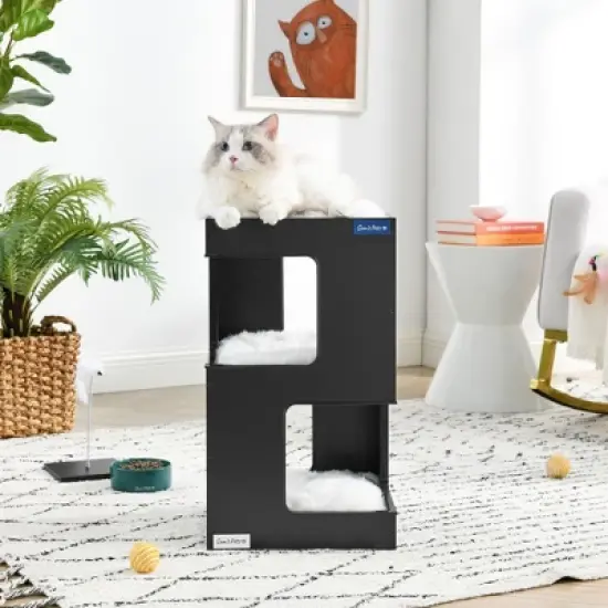 Escher Cat Tree 23.5'' in Black image {10}