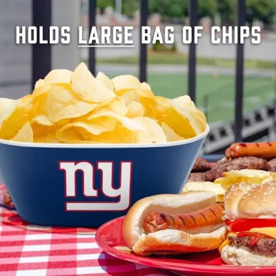 NFL New York Giants Large Party Bowl image {4}