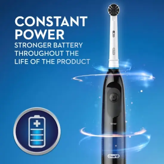 Oral-B PRO 100 Charcoal Battery Brush image {4}
