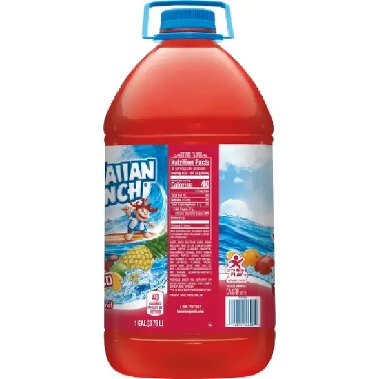 Hawaiian Punch Fruit Juicy Red Drink - 128 fl oz Bottle image {1}
