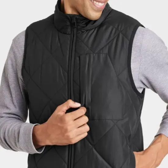 Men's Quilted Puffer Vest - All in Motion&trade; image {2}