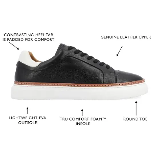 Thomas & Vine Nathan Casual Leather Sneaker image {7}