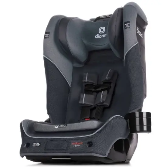 Diono Radian 3QX All-in-One Convertible Car Seat with Accessories, Gray Slate image {10}