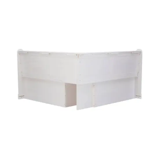 Tobin Corner Breakfast Nook White - Linon image {7}