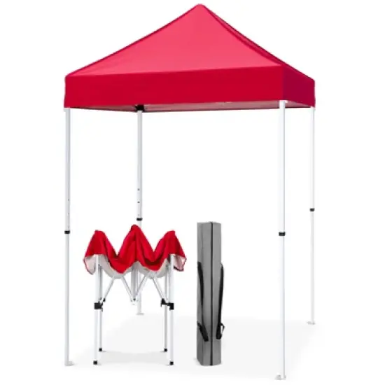 EAGLE PEAK 5x5ft Easy Setup Pop Up Canopy Folding Tent Sun Shelter UV50+ image {24}