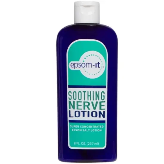Epsom-It Soothing Nerve Lotion Bottle - 8 oz image {4}