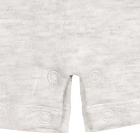 Star Wars The Mandalorian Baby Yoda Costume Short Sleeve Romper Oatmeal  image {6}