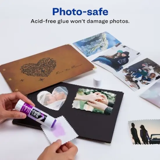 Avery Permanent Glue Stics Purple Application 1.27 oz Stick 00226 image {4}