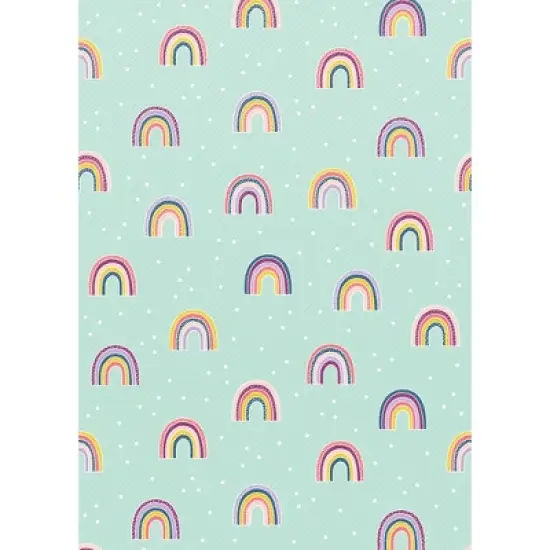 Teacher Created Resources&reg; Better Than Paper Bulletin Board Roll, Oh Happy Day Rainbows, 4-Pack image {2}