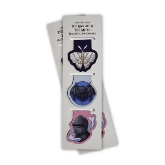 The Knight and The Moth Magnetic Bookmarks image {1}
