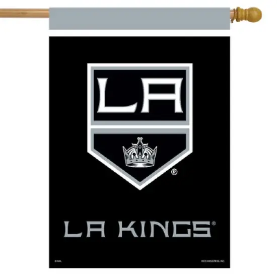 Briarwood Lane LA Kings House Flag NHL Licensed 28" x 40" image {1}