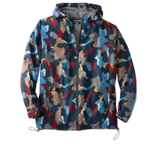 KingSize Men's Big & Tall Jersey-Lined Windbreaker image {5}