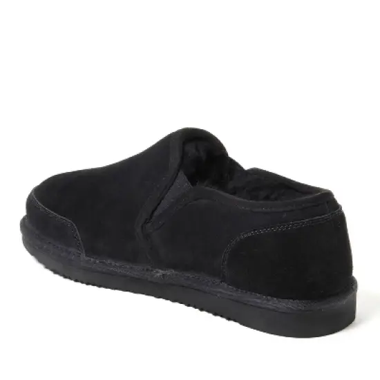 Fireside by Dearfoams Men's Ballarat Genuine Suede Closed Back Slipper image {1}