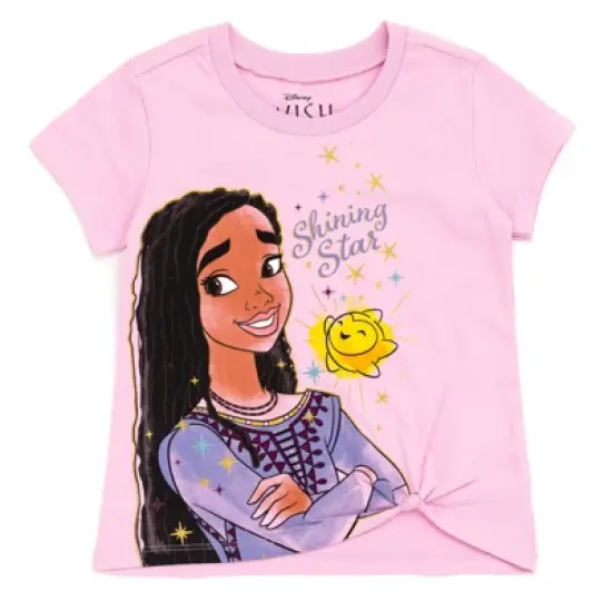 Disney Wish Asha Star Girls T-Shirt and Leggings Outfit Set Toddler to Little Kid image {2}