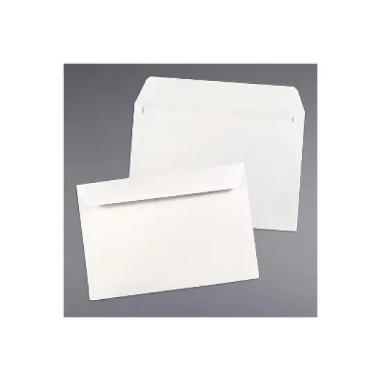 JAM Paper Booklet Commercial Envelopes 7 1/2" x 10 1/2" White 4246H image {3}
