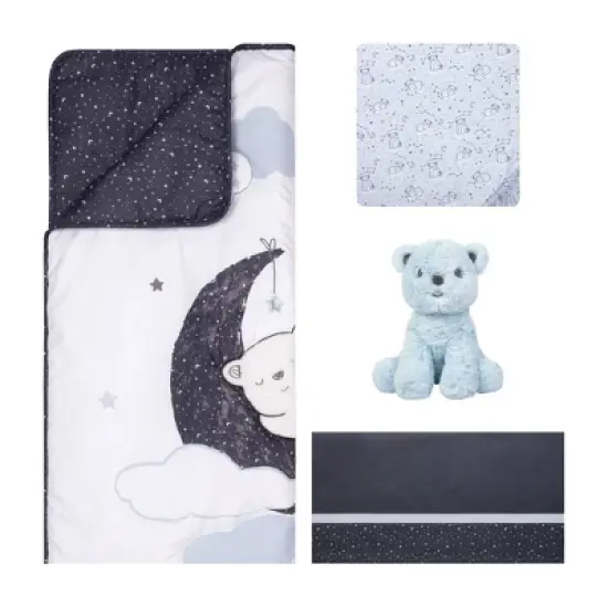 Sammy and Lou Bearly Dreaming Crib Bedding Set - 4pc image {1}