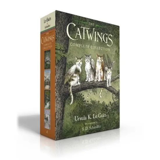 The Catwings Complete Collection (Boxed Set) - by  Ursula K Le Guin (Hardcover) image {1}