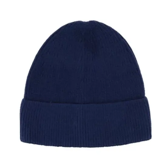 CTM Men's Basic Ribbed Beanie Cuff Cap image {4}