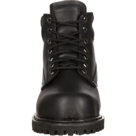 Men's Lehigh Safety Shoes Steel Toe Work Boot, 5236, Black image {2}