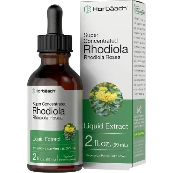 Horbaach Rhodiola Rosea Root Liquid Extract | 2 fl oz image {3}