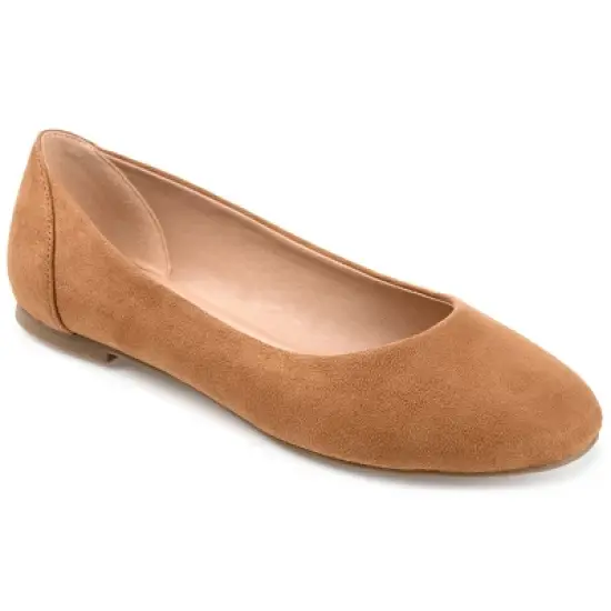 Journee Collection Womens Kavn Comfort Insole Slip On Round Toe Ballet Flats image {17}