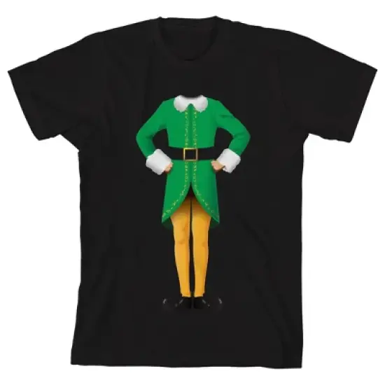 Elf Movie Graphic Tee Buddy the Elf Shirt Toddler Boy to Youth Boy image {1}