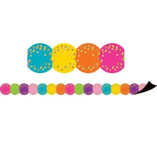 Teacher Created Resources&reg; Confetti Circles Die-Cut Magnetic Border image {2}