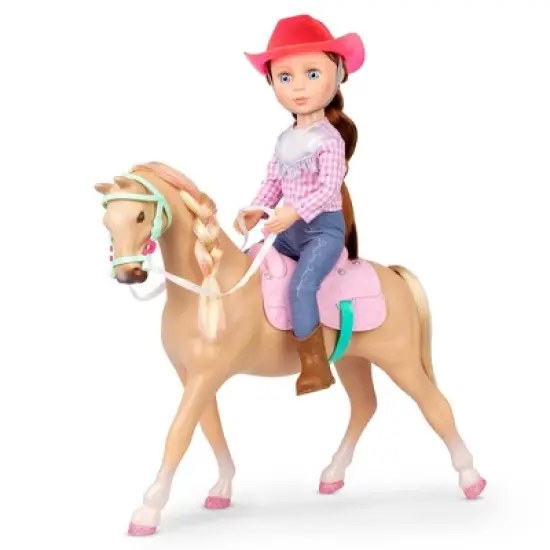 Glitter Girls Jaime & Jumper 14" Poseable Equestrian Doll image {1}
