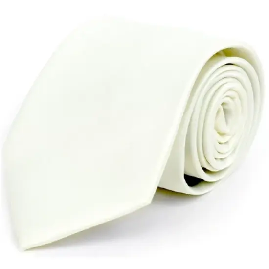 Men's Classic Solid Color Wedding Neck Tie image {34}