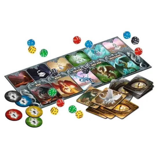 Trefl The Book of Dragons Game: Educational Focus on Creative Thinking; Includes Game Pieces & Game Board image {2}