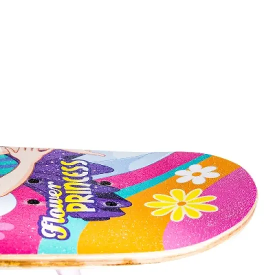 TITAN 9272 Flower Princess Complete 28" Girls' Pink skateboard image {5}