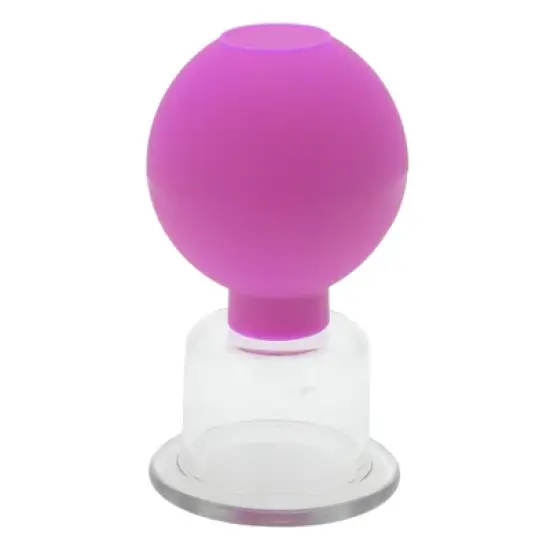 Unique Bargains Convenient Cupping Facial Tool Purple 1 Pc image {8}