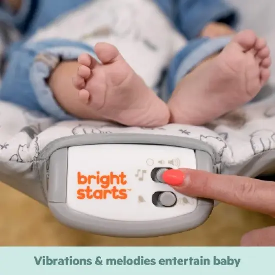 Bright Starts Disney Baby Winnie the Pooh Classic Pals Vibrating Bouncer - White image {4}