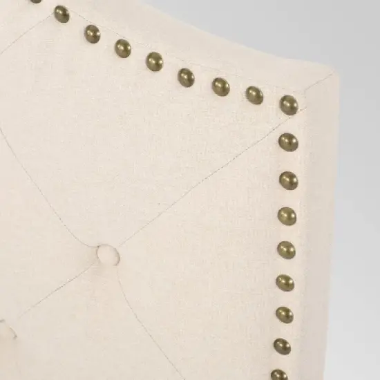 Cordeaux Contemporary Upholstered Headboard - Christopher Knight Home image {2}