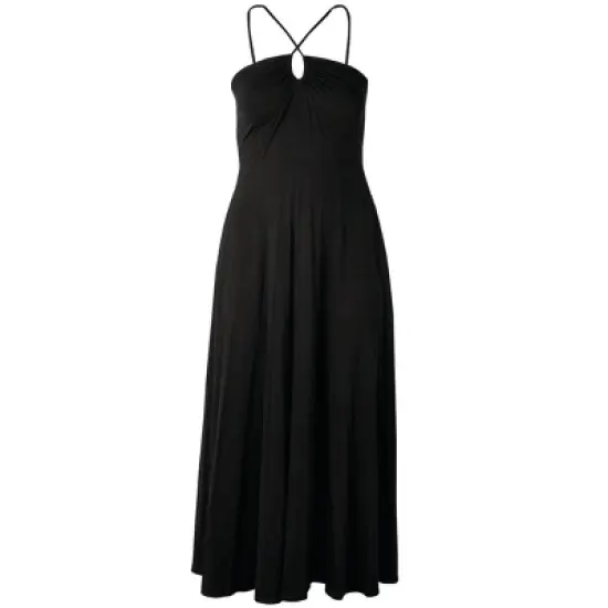 11 Honor&eacute; Collection Women's Stretchy Halter Maxi Dress image {2}
