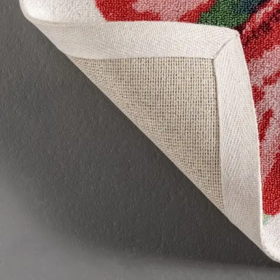 Nuloom Contemporary Floral Sabrina Indoor/Outdoor Patio Area Rug, Round 6', Multi image {6}