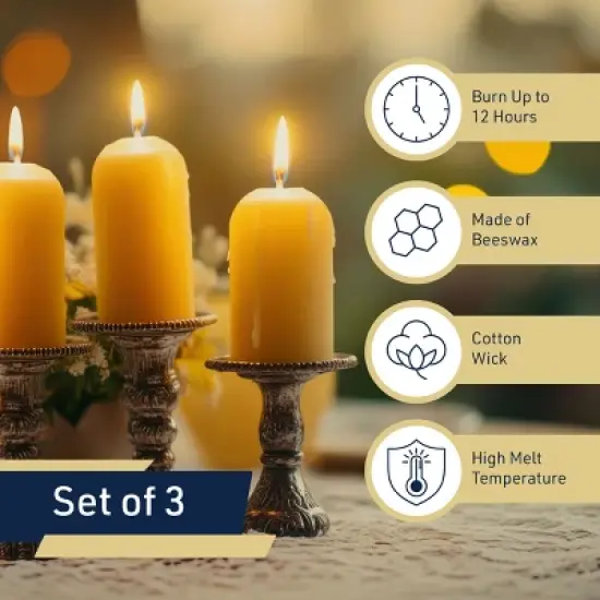 Kings County Tools Folding Lantern with 3 Candles image {2}