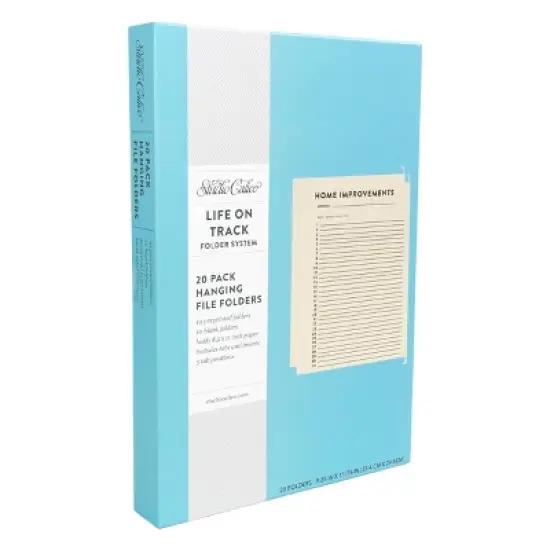 Studio Calico 20pk Life on Track Hanging File Folder System image {10}
