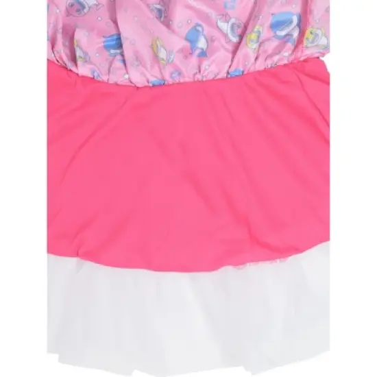 Pinkfong Daddy Shark Mommy Shark Baby Shark Girls Costume Short Sleeve Dress Newborn to Infant image {7}