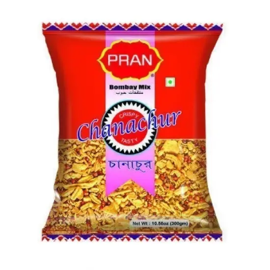 Pran Crispy Chanachur Bombay Mix 300 gms image {1}