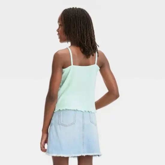 Girls' Star Wars Grogu Tank Top and Cardigan Set - Green image {2}