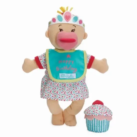 Manhattan Toy Wee Baby Stella Sweet Scents 12" Soft Baby Doll and Birthday Set image {1}