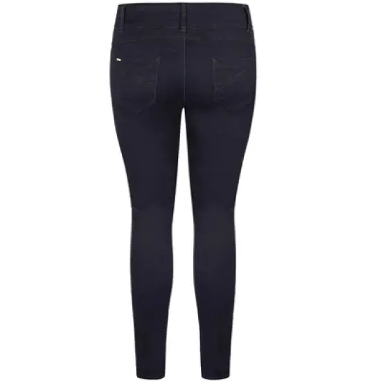 Women's Plus Size Asha Regular Skinny Jean - dark denim | CITY CHIC image {7}