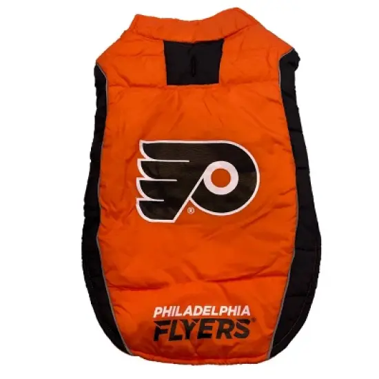 NHL Philadelphia Flyers Pets Puffer Vest image {3}