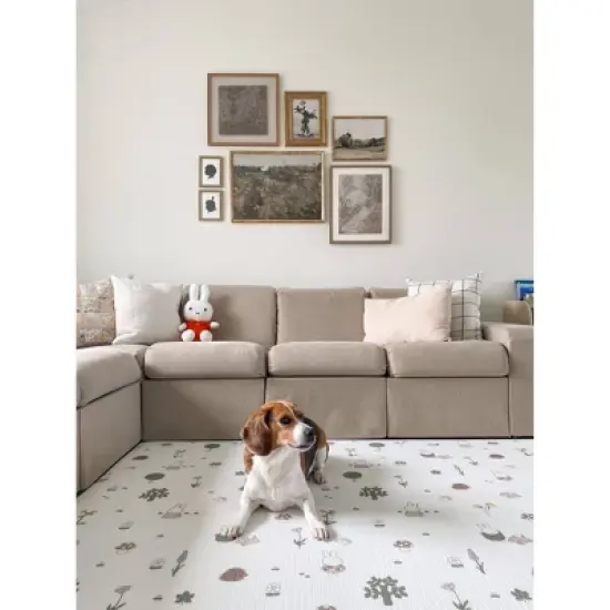 LITTLE Bot Baby Play Mat - Miffy in the Park image {1}