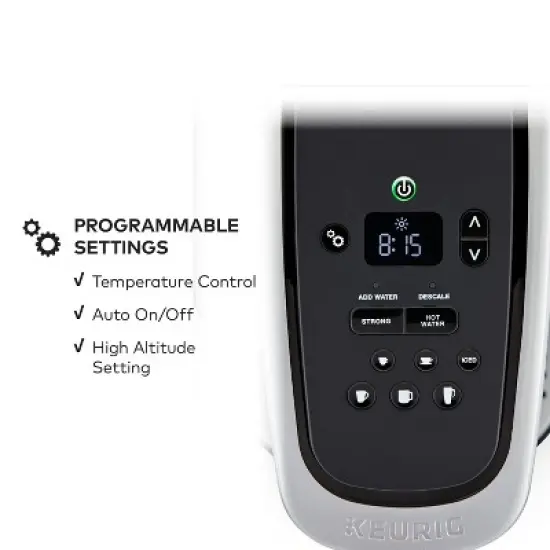 Keurig K-Elite Single-Serve K-Cup Pod Coffee Maker with Iced Coffee Setting image {3}