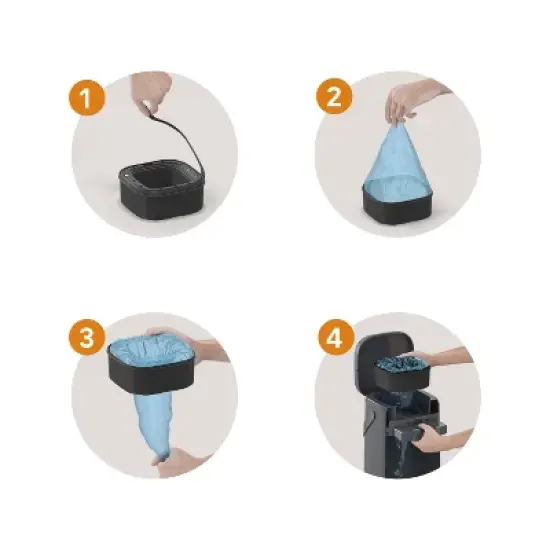 Pet Genie Unscented Jumbo Refill Waste Disposal Bags image {7}