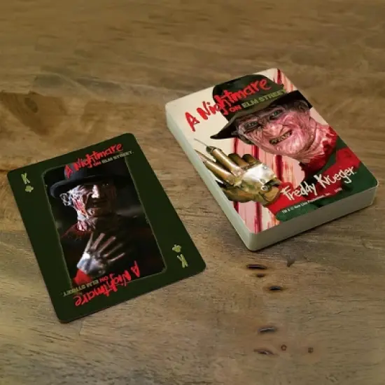 Aquarius Puzzles Nightmare on Elm Street Playing Cards image {2}