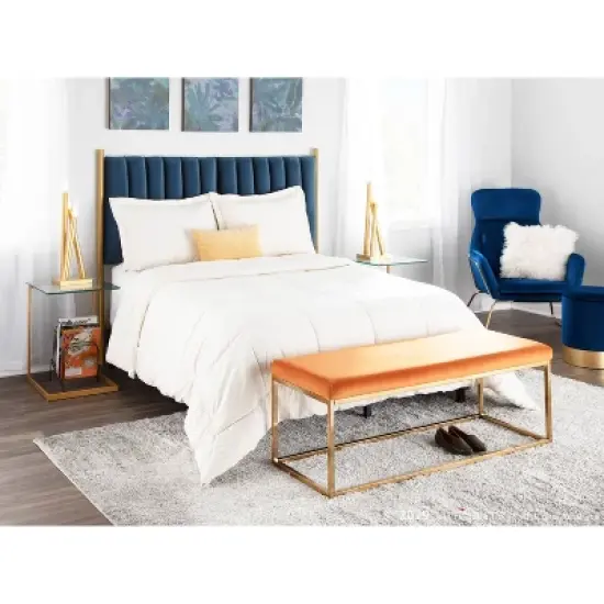 Queen Chloe Contemporary and Glam Headboard - LumiSource image {7}